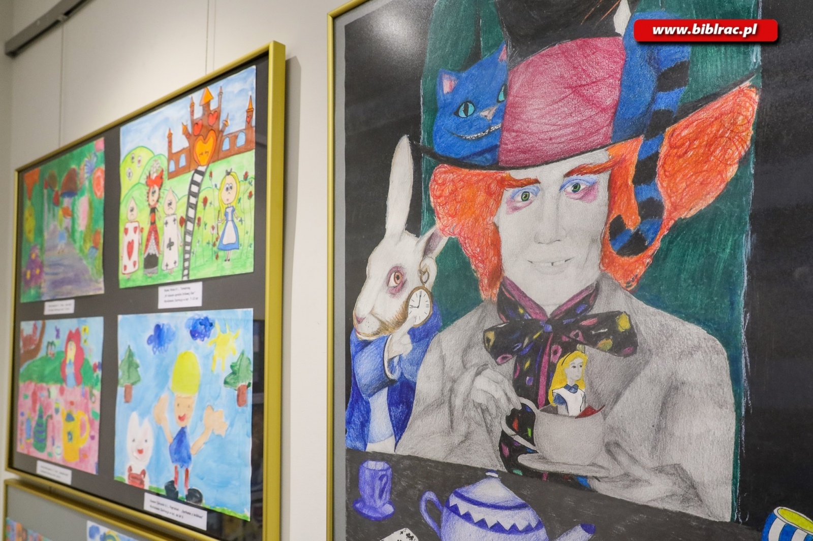 Zdjęcie w galerii na portalu naszraciborz.pl: 906 uczestników wzięło udział w Ogólnopolskim Konkursie Plastycznym Alicja w Krainie Czarów wiadomości z regionu