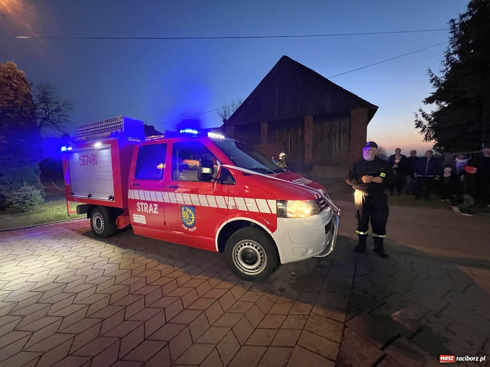 Zdjęcie w galerii na portalu naszraciborz.pl: OSP Ruda z nowym lekkim wozem bojowym [FOTO i WIDEO] wiadomości z regionu