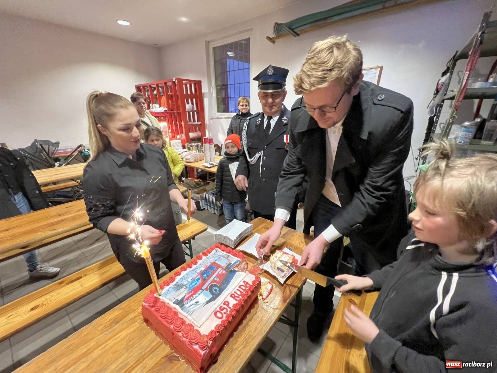 Zdjęcie w galerii na portalu naszraciborz.pl: OSP Ruda z nowym lekkim wozem bojowym [FOTO i WIDEO] wiadomości z regionu
