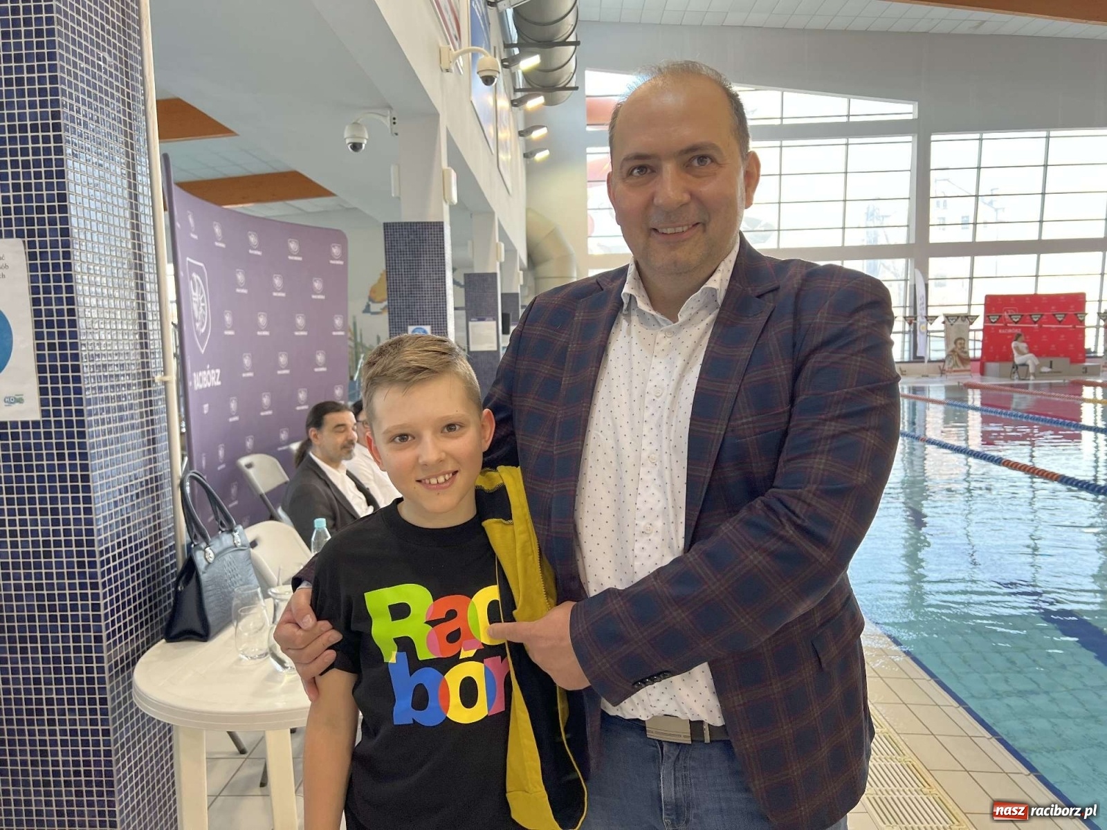 Zdjęcie w galerii na portalu naszraciborz.pl: Polsko-ukraińskie mistrzostwa Raciborza szkół w pływaniu wiadomości z regionu