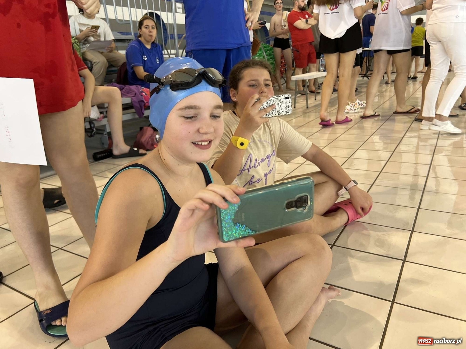 Zdjęcie w galerii na portalu naszraciborz.pl: Polsko-ukraińskie mistrzostwa Raciborza szkół w pływaniu wiadomości z regionu