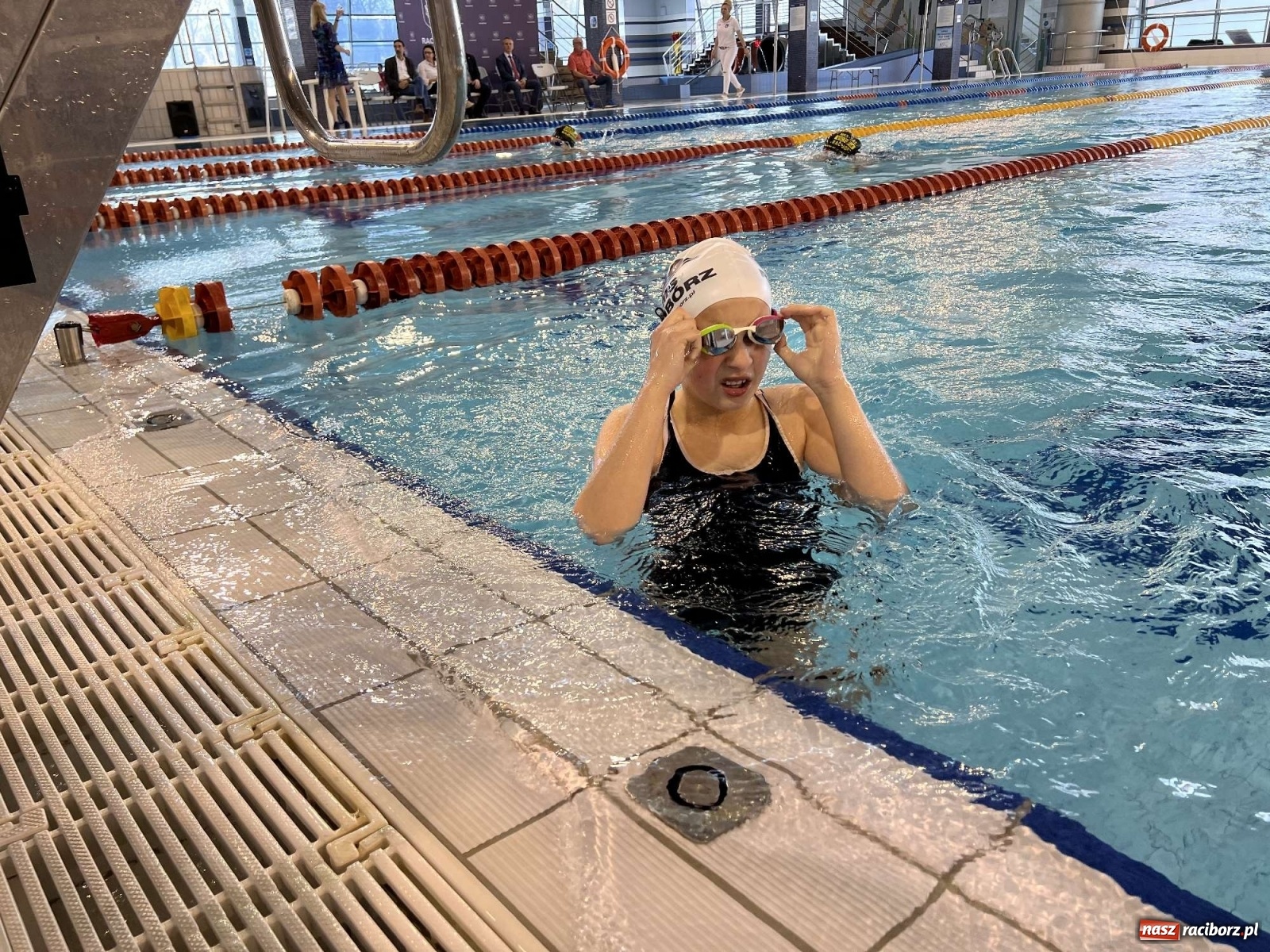 Zdjęcie w galerii na portalu naszraciborz.pl: Polsko-ukraińskie mistrzostwa Raciborza szkół w pływaniu wiadomości z regionu