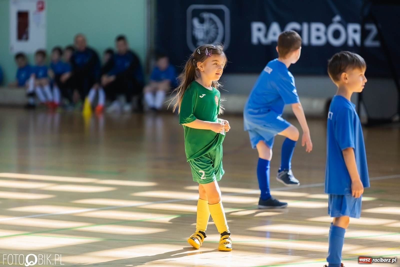 Zdjęcie w galerii na portalu naszraciborz.pl: Ślązak Cup 2022. Rywalizacja rocznika 2015 w Arenie Rafako [FOTO i WIDEO] wiadomości z regionu
