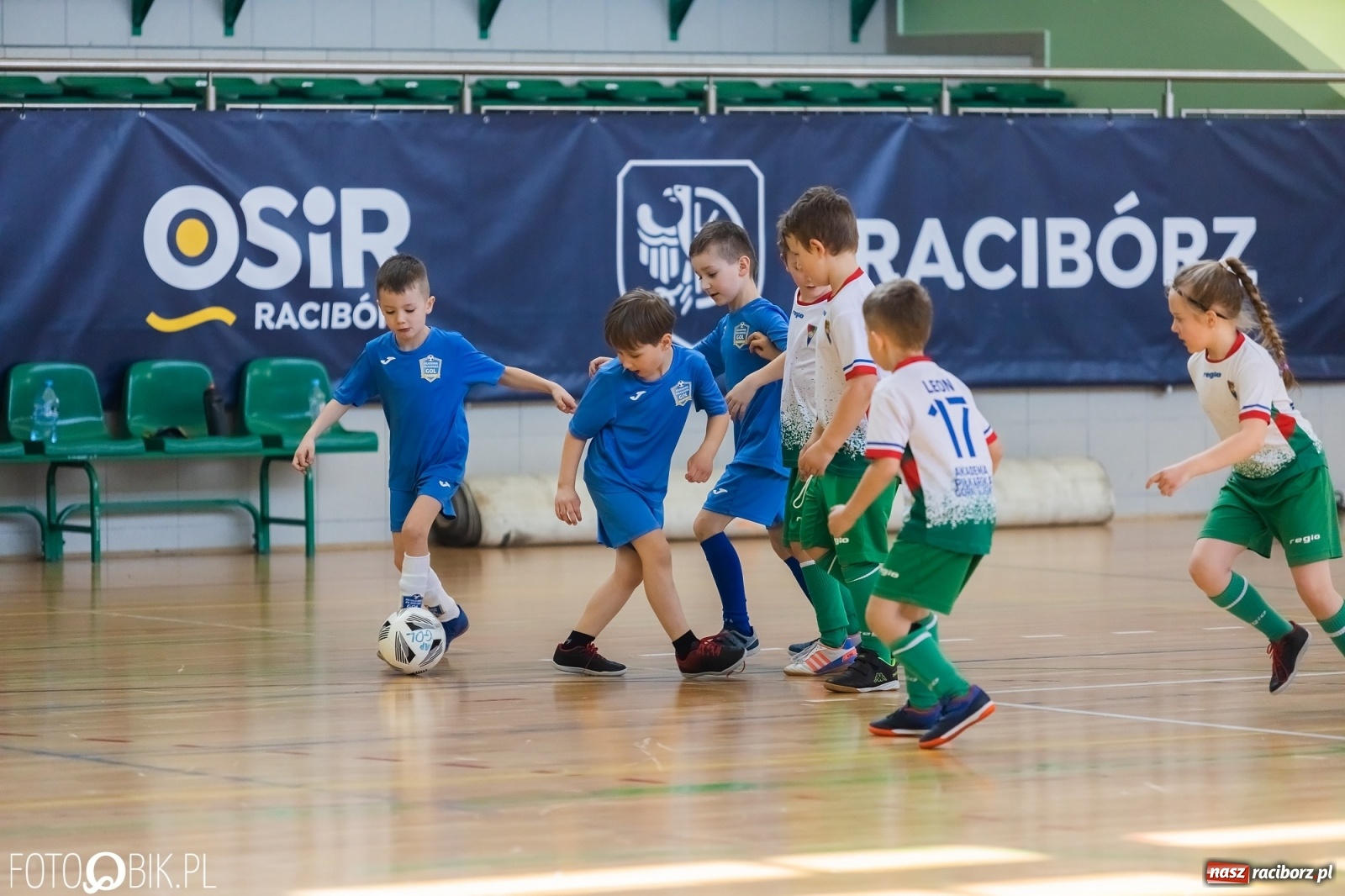 Zdjęcie w galerii na portalu naszraciborz.pl: Ślązak Cup 2022. Rywalizacja rocznika 2015 w Arenie Rafako [FOTO i WIDEO] wiadomości z regionu