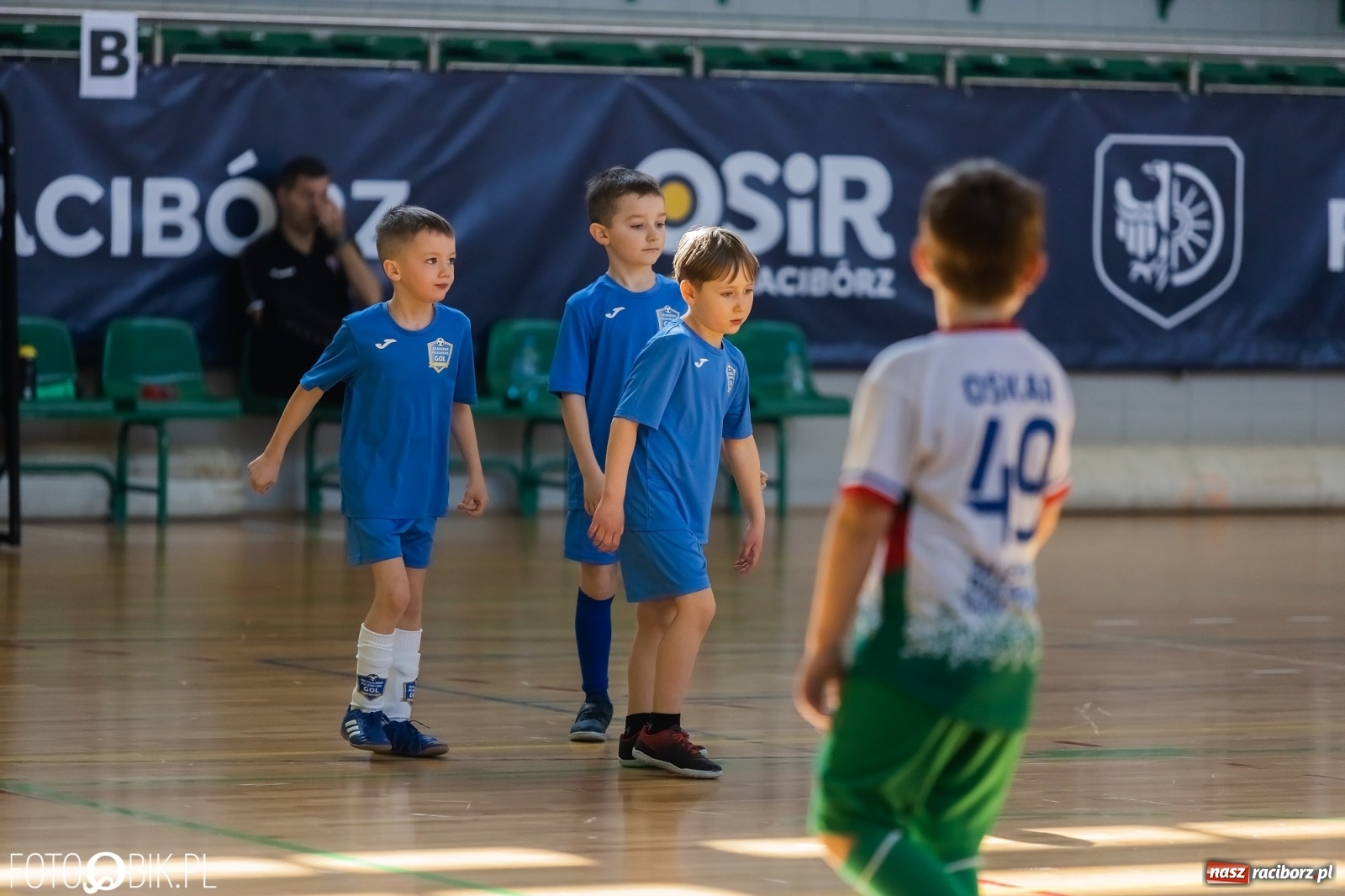 Zdjęcie w galerii na portalu naszraciborz.pl: Ślązak Cup 2022. Rywalizacja rocznika 2015 w Arenie Rafako [FOTO i WIDEO] wiadomości z regionu