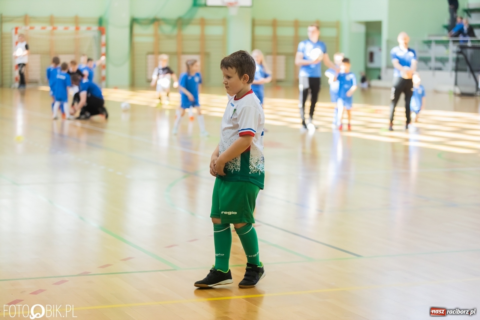 Zdjęcie w galerii na portalu naszraciborz.pl: Ślązak Cup 2022. Rywalizacja rocznika 2015 w Arenie Rafako [FOTO i WIDEO] wiadomości z regionu