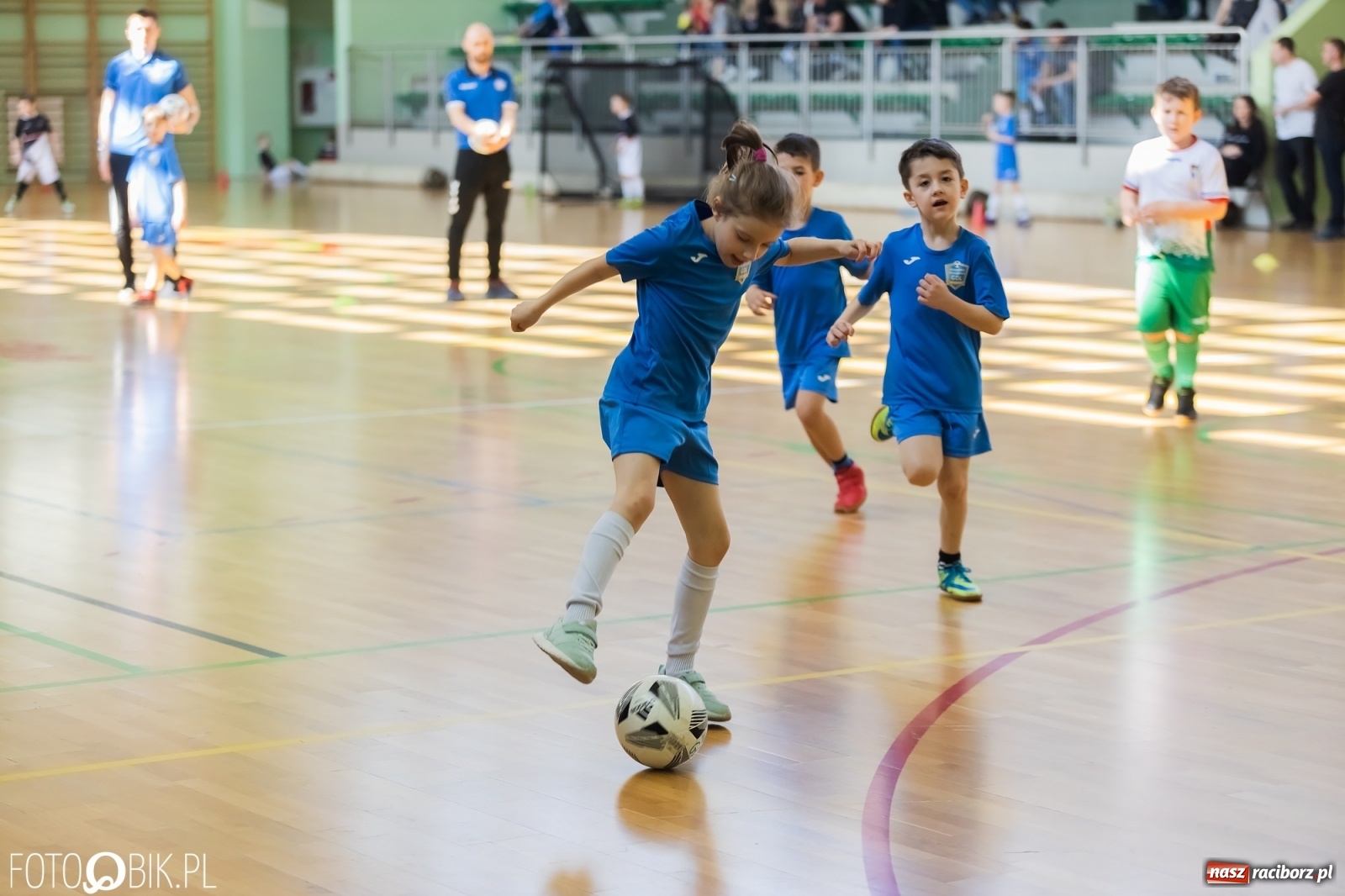 Zdjęcie w galerii na portalu naszraciborz.pl: Ślązak Cup 2022. Rywalizacja rocznika 2015 w Arenie Rafako [FOTO i WIDEO] wiadomości z regionu