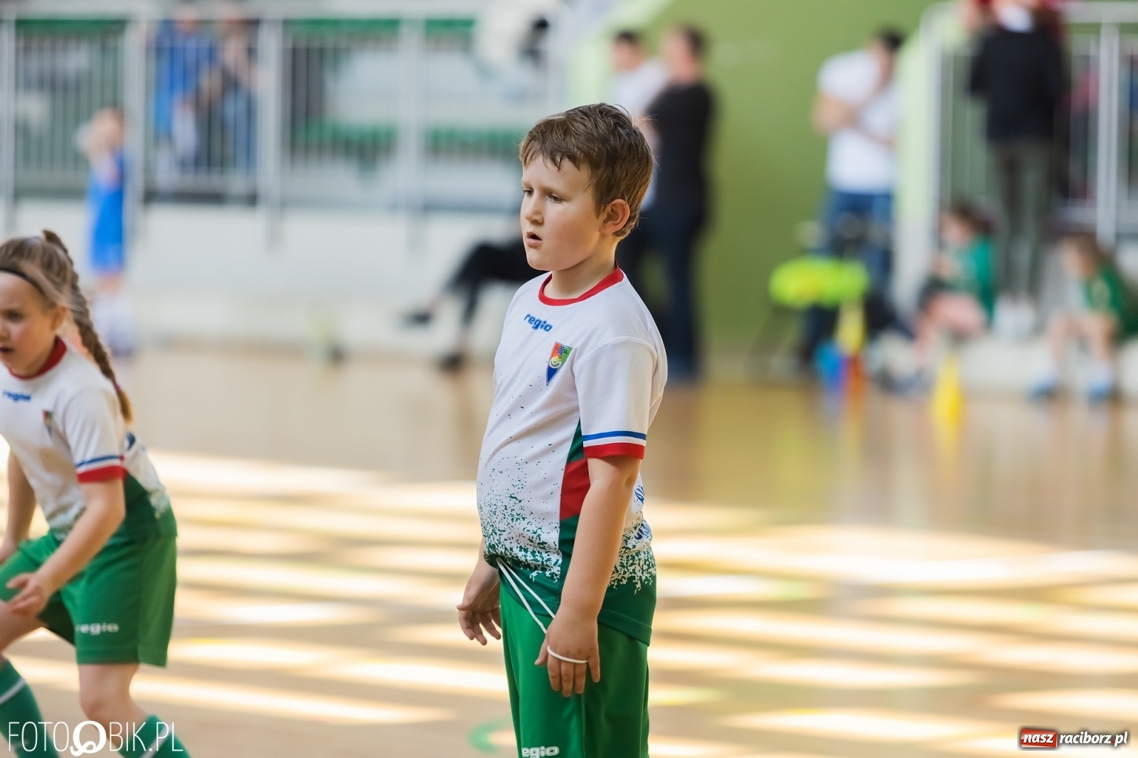 Zdjęcie w galerii na portalu naszraciborz.pl: Ślązak Cup 2022. Rywalizacja rocznika 2015 w Arenie Rafako [FOTO i WIDEO] wiadomości z regionu