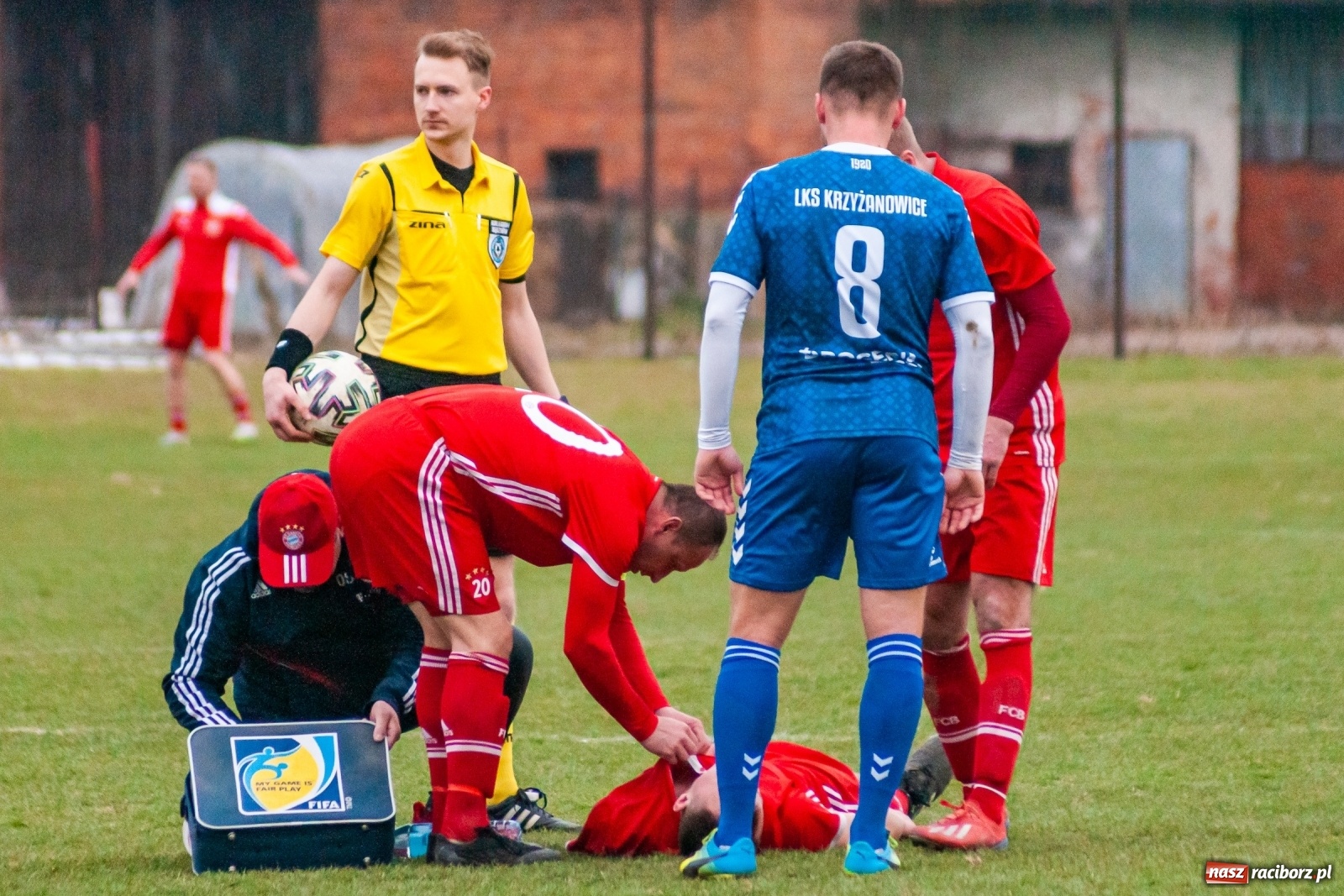 Zdjęcie w galerii na portalu naszraciborz.pl: Zwycięska passa Krzyżanowic trwa [FOTO] wiadomości z regionu