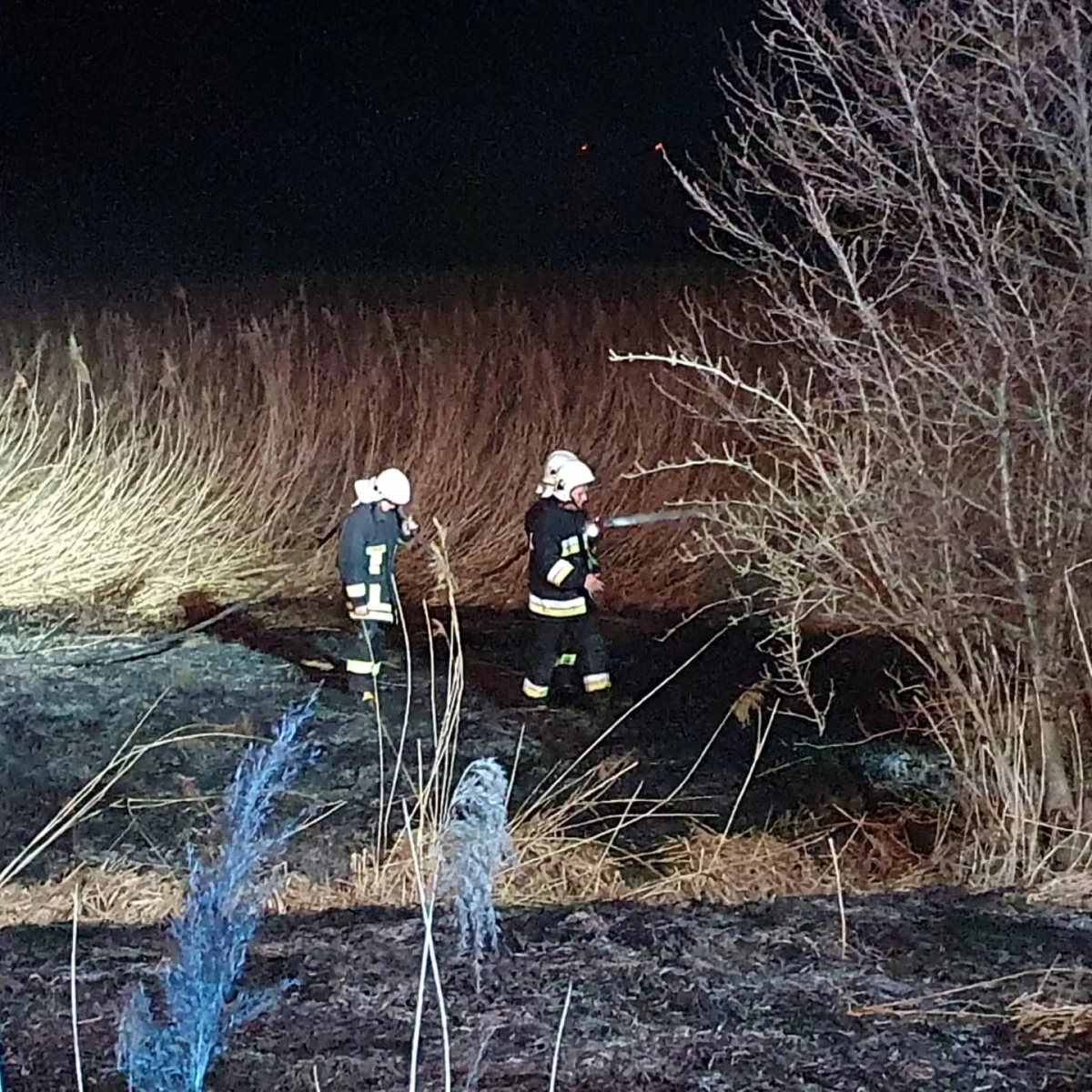 Zdjęcie w galerii na portalu naszraciborz.pl: Raport 998. Niespokojna niedziela. Trzy pożary w ciągu godziny wiadomości z regionu