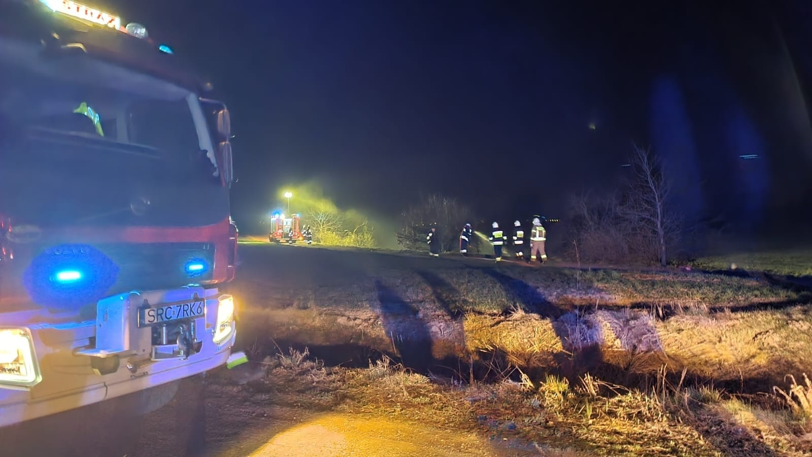 Zdjęcie w galerii na portalu naszraciborz.pl: Raport 998. Niespokojna niedziela. Trzy pożary w ciągu godziny wiadomości z regionu