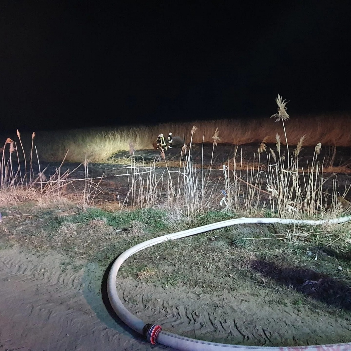 Zdjęcie w galerii na portalu naszraciborz.pl: Raport 998. Niespokojna niedziela. Trzy pożary w ciągu godziny wiadomości z regionu