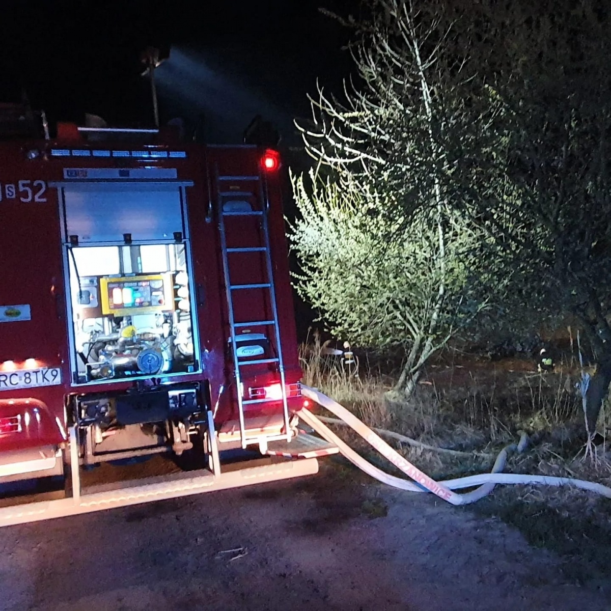 Zdjęcie w galerii na portalu naszraciborz.pl: Raport 998. Niespokojna niedziela. Trzy pożary w ciągu godziny wiadomości z regionu