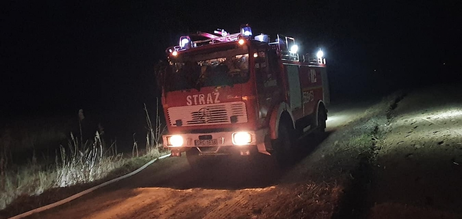 Zdjęcie w galerii na portalu naszraciborz.pl: Raport 998. Niespokojna niedziela. Trzy pożary w ciągu godziny wiadomości z regionu