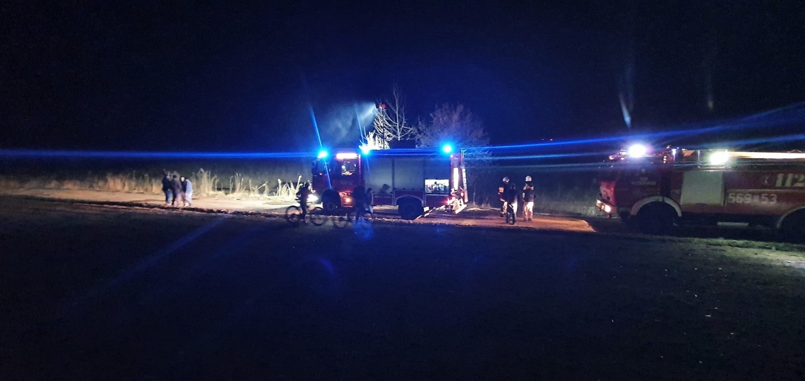 Zdjęcie w galerii na portalu naszraciborz.pl: Raport 998. Niespokojna niedziela. Trzy pożary w ciągu godziny wiadomości z regionu