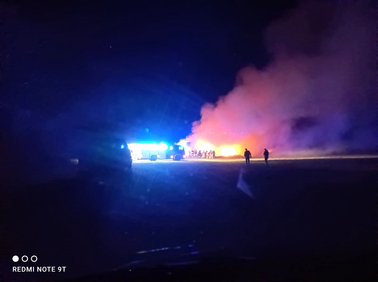 Zdjęcie w galerii na portalu naszraciborz.pl: Raport 998. Niespokojna niedziela. Trzy pożary w ciągu godziny wiadomości z regionu