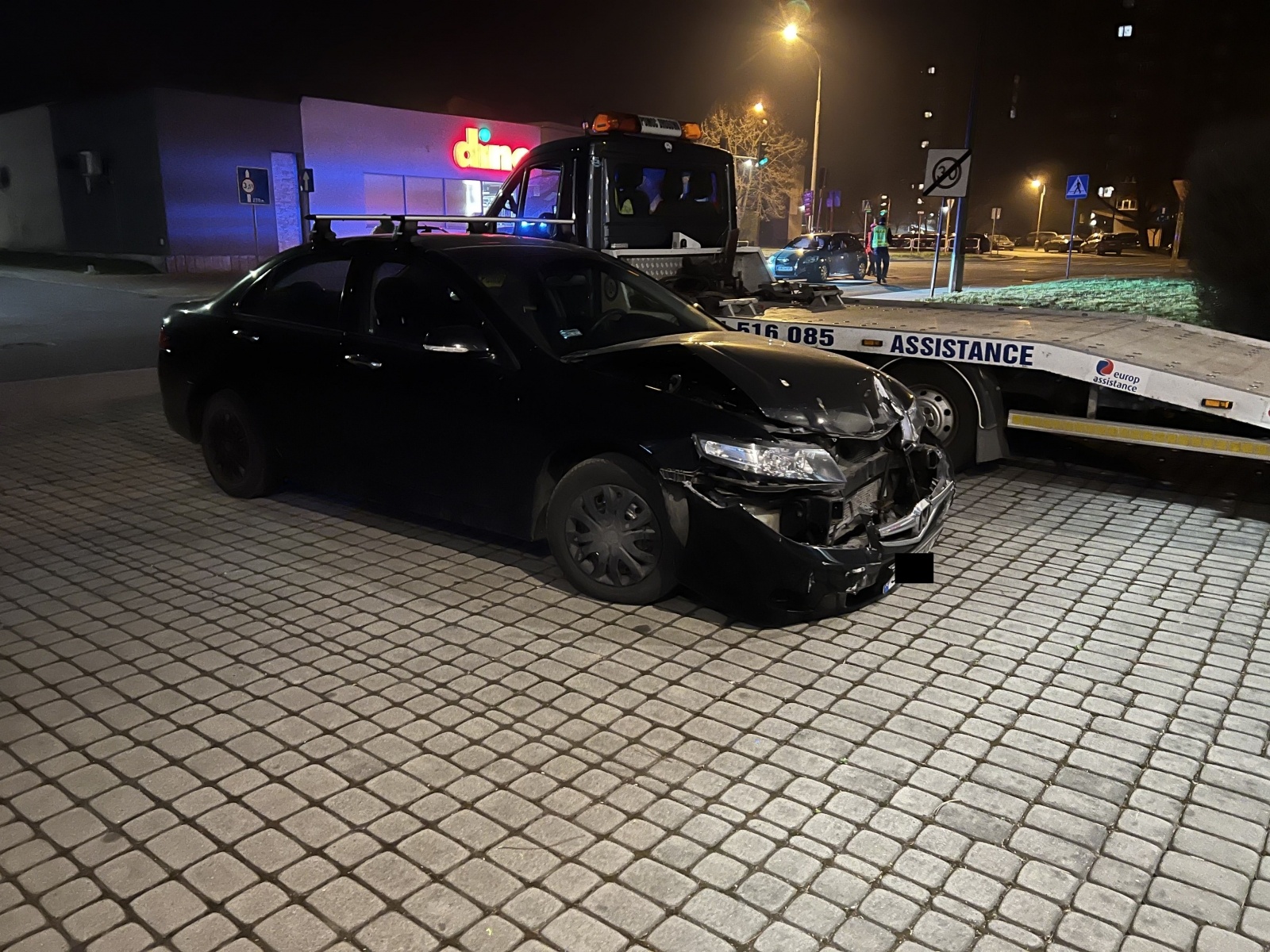 Zdjęcie w galerii na portalu naszraciborz.pl: Honda i toyota zderzyły się na Ostrogu wiadomości z regionu