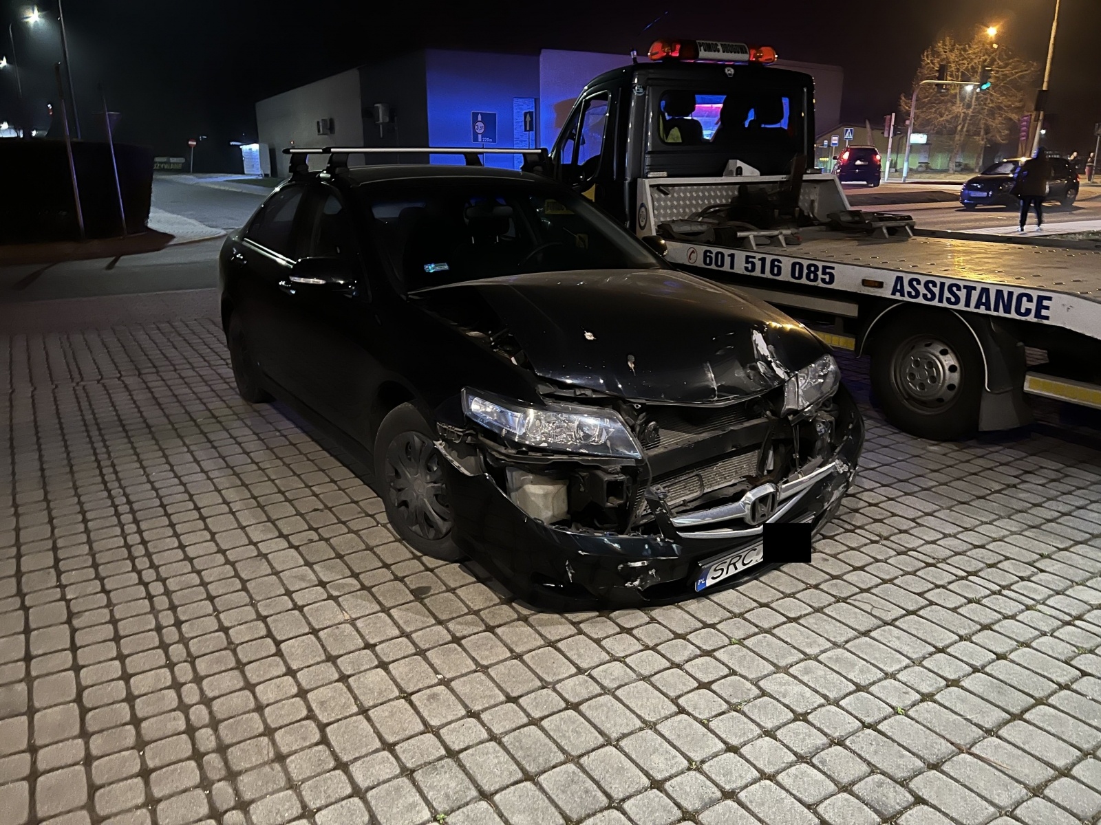 Zdjęcie w galerii na portalu naszraciborz.pl: Honda i toyota zderzyły się na Ostrogu wiadomości z regionu