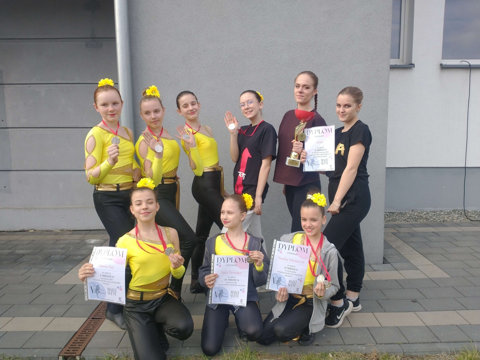 Zdjęcie w galerii na portalu naszraciborz.pl: Mażoretki ZARY wytańczyły podium wiadomości z regionu