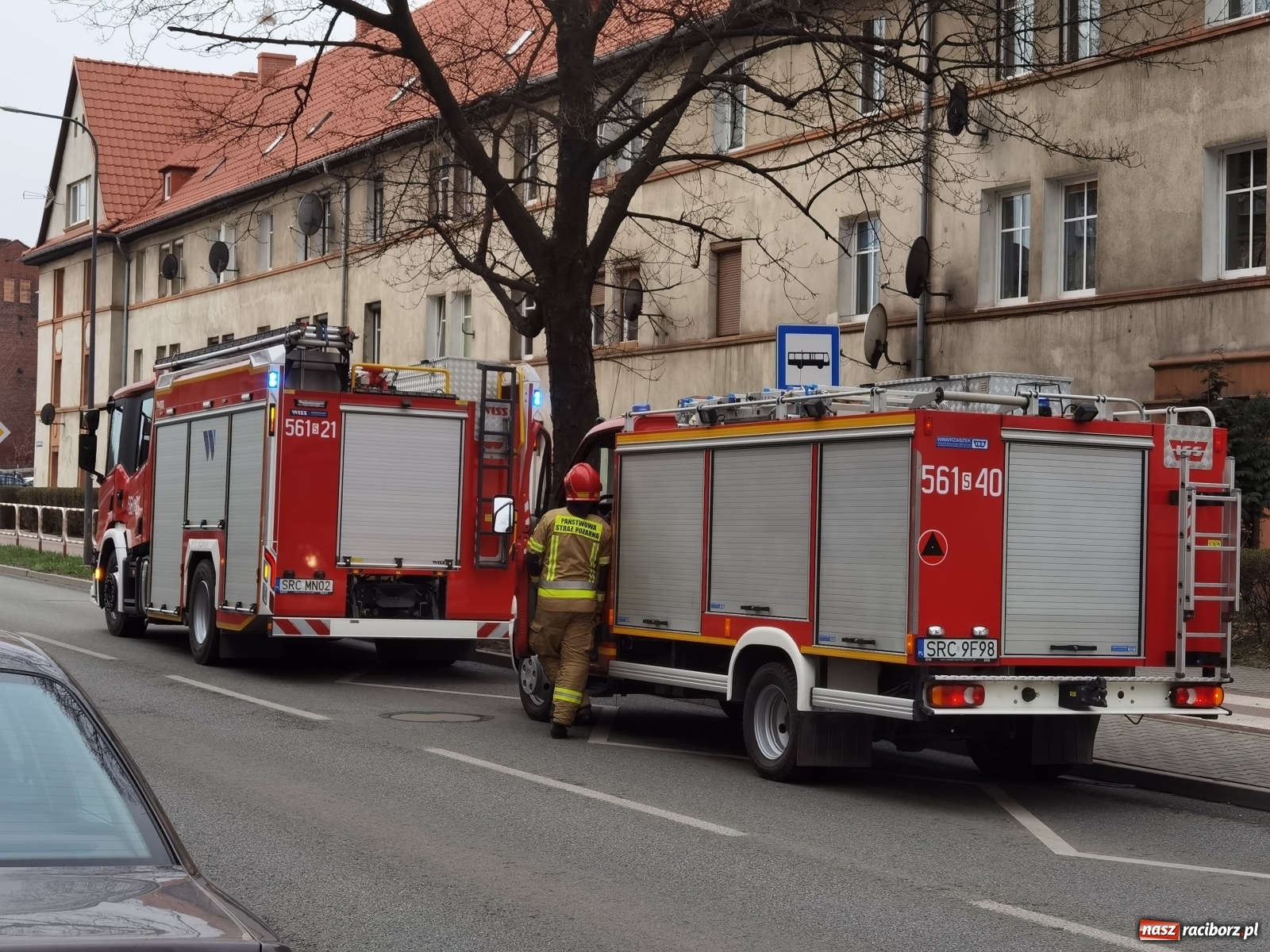 Zdjęcie w galerii na portalu naszraciborz.pl: Raport 998. Na ratunek 70-latce. Pożary w Studziennej i na Bema wiadomości z regionu