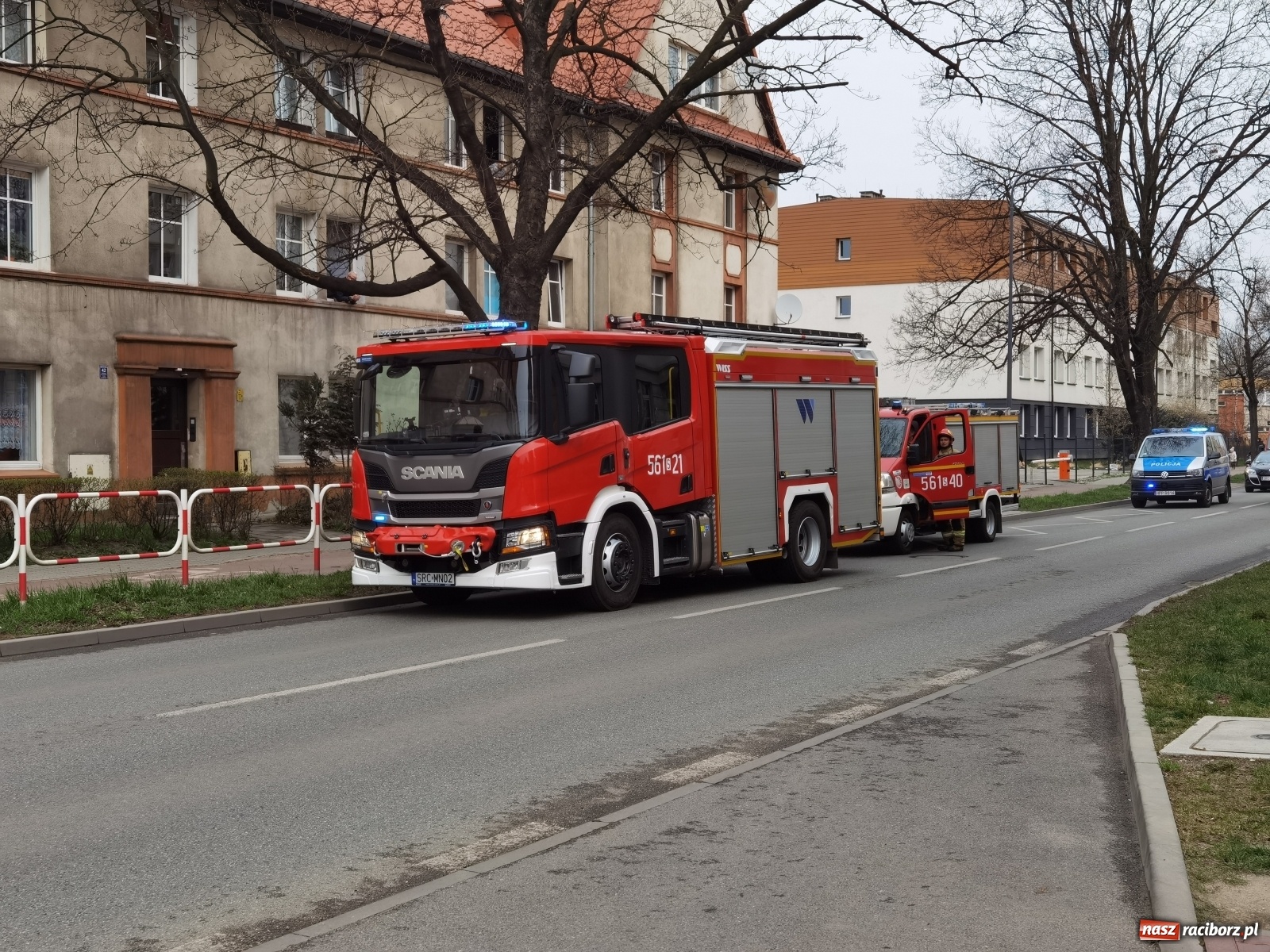 Zdjęcie w galerii na portalu naszraciborz.pl: Raport 998. Na ratunek 70-latce. Pożary w Studziennej i na Bema wiadomości z regionu