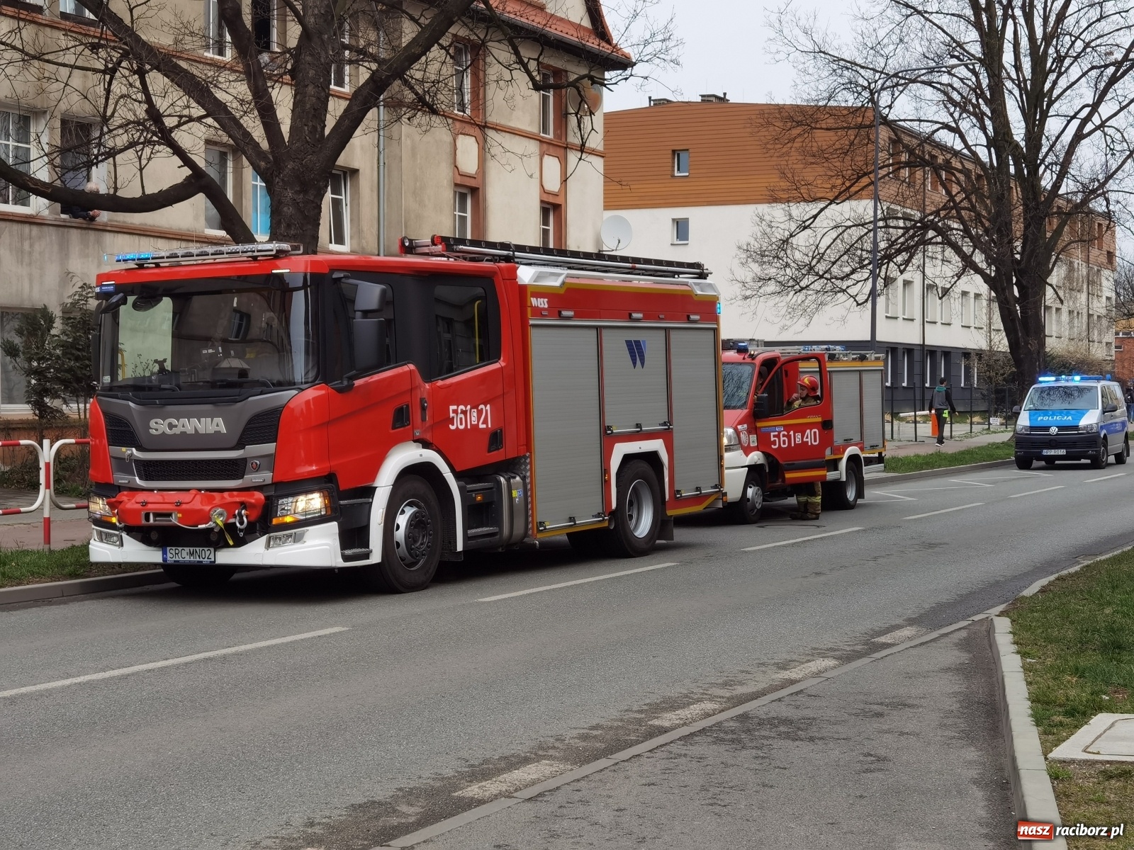 Zdjęcie w galerii na portalu naszraciborz.pl: Raport 998. Na ratunek 70-latce. Pożary w Studziennej i na Bema wiadomości z regionu
