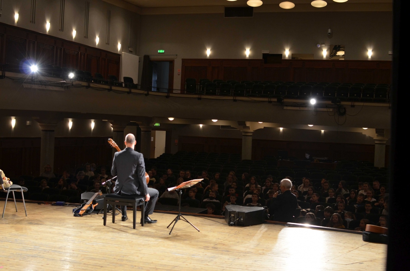 Zdjęcie w galerii na portalu naszraciborz.pl: Pierwszy koncert umuzykalniający w tym semestrze wiadomości z regionu