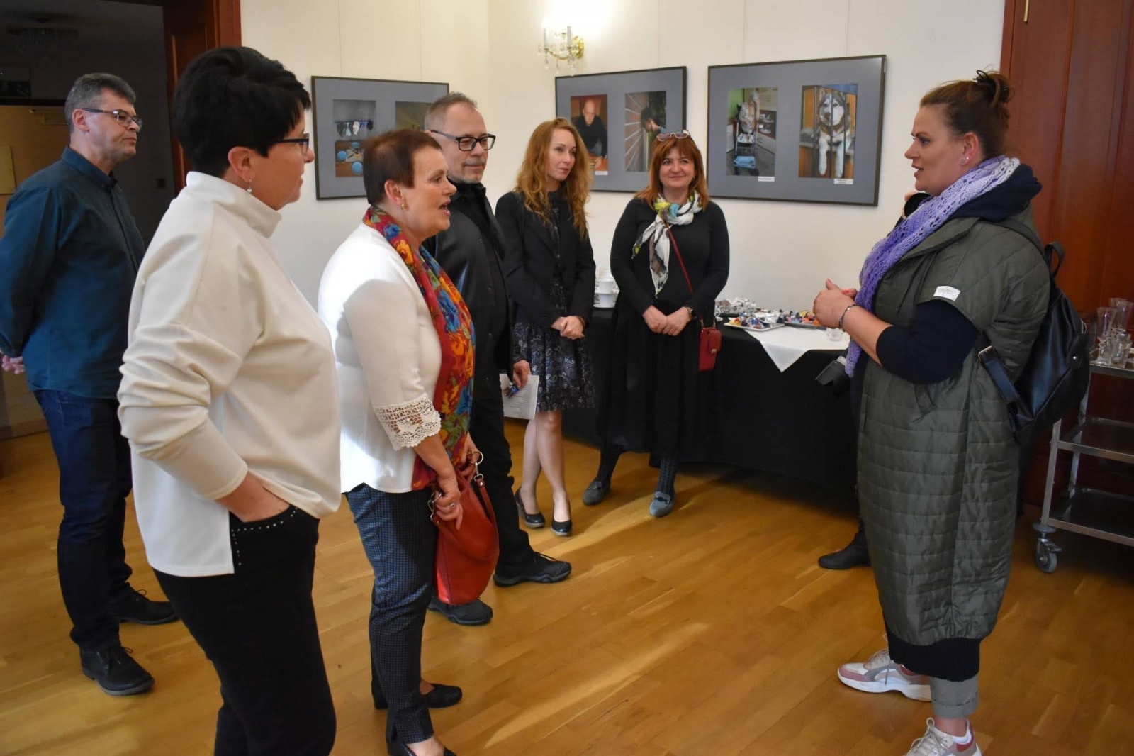 Zdjęcie w galerii na portalu naszraciborz.pl: Finisaż wystawy pt. Przysłowia mądrością narodu wiadomości z regionu