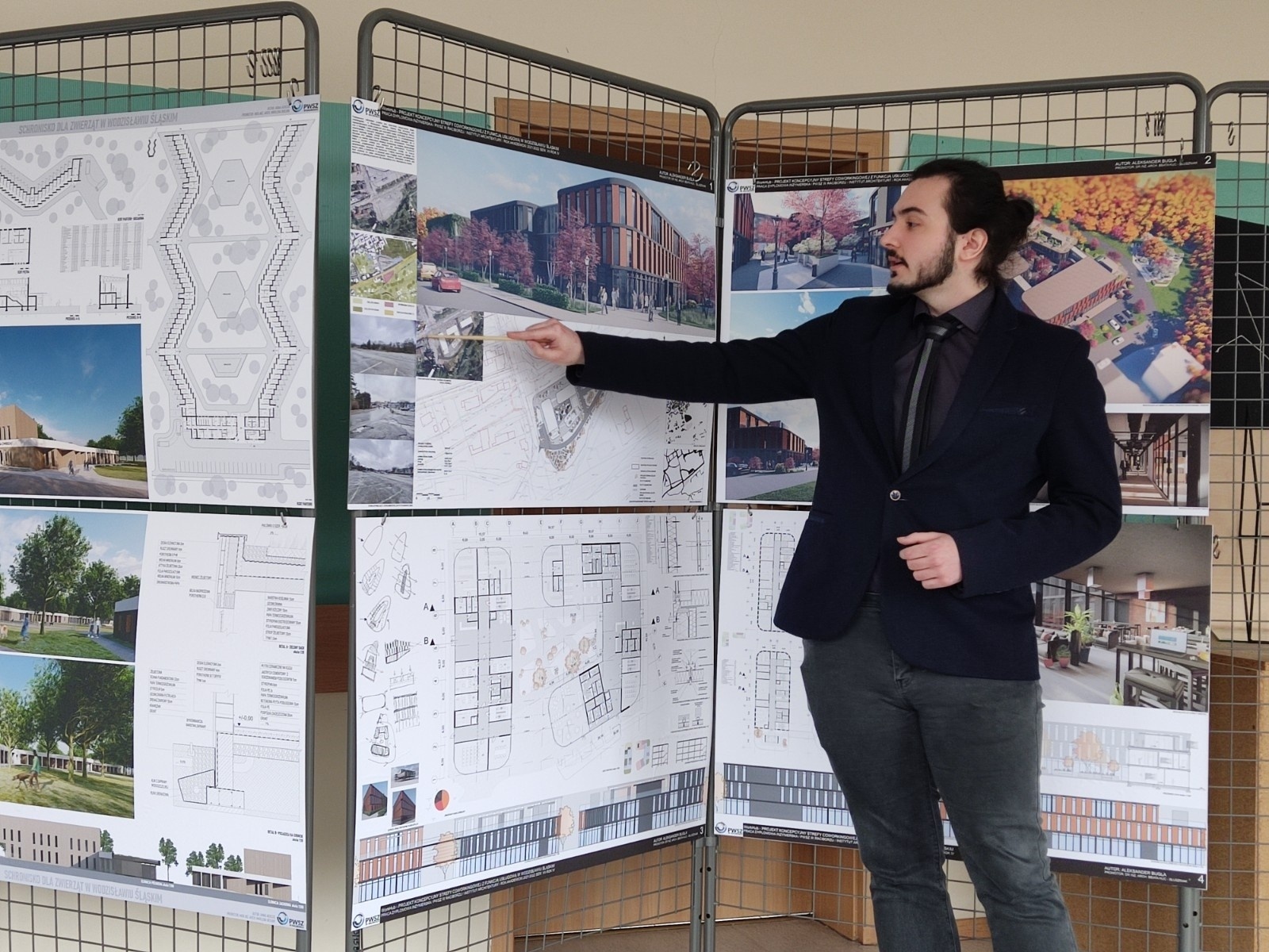 Zdjęcie w galerii na portalu naszraciborz.pl: Inżynierowie architekci z PWSZ - marka w sama w sobie. Trwają obrony prac wiadomości z regionu