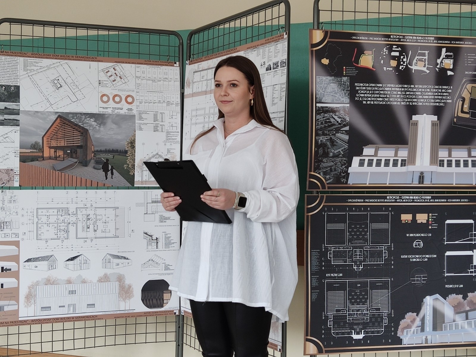 Zdjęcie w galerii na portalu naszraciborz.pl: Inżynierowie architekci z PWSZ - marka w sama w sobie. Trwają obrony prac wiadomości z regionu