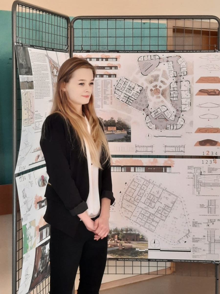 Zdjęcie w galerii na portalu naszraciborz.pl: Inżynierowie architekci z PWSZ - marka w sama w sobie. Trwają obrony prac wiadomości z regionu