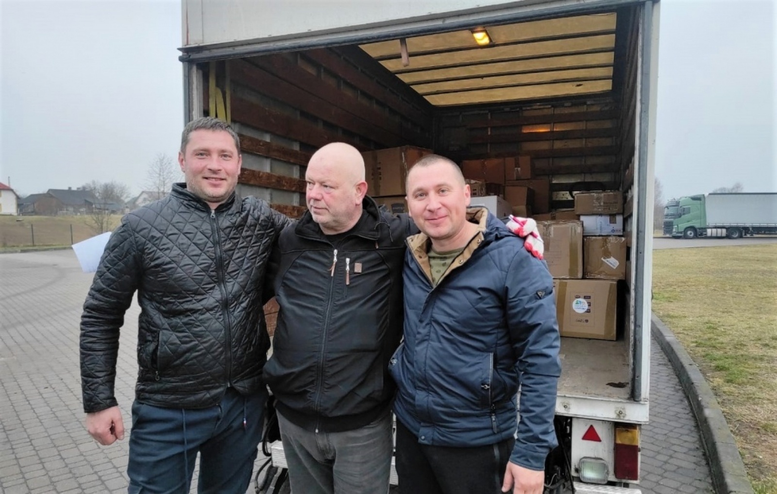 Zdjęcie w galerii na portalu naszraciborz.pl: Kolejne paczki z powiatu już na Ukrainie wiadomości z regionu