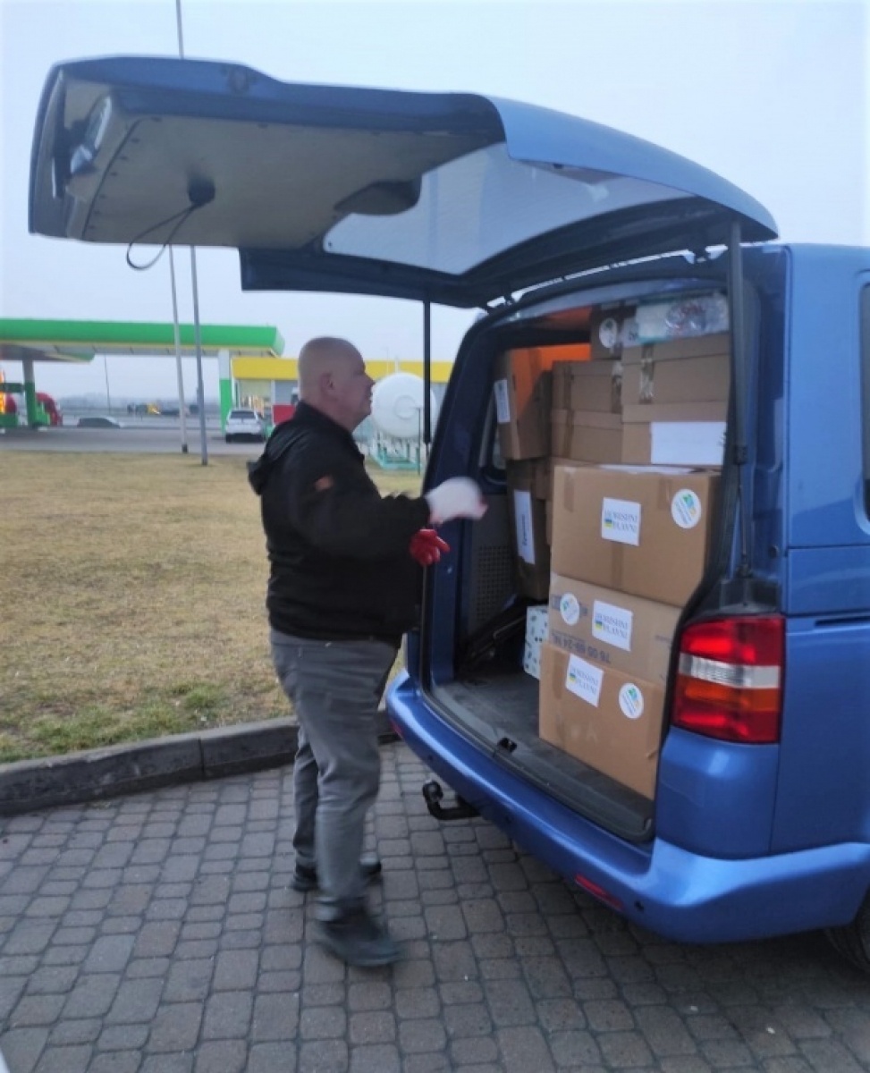 Zdjęcie w galerii na portalu naszraciborz.pl: Kolejne paczki z powiatu już na Ukrainie wiadomości z regionu