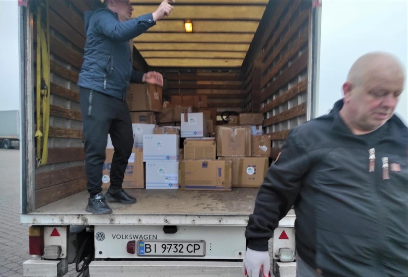 Zdjęcie w galerii na portalu naszraciborz.pl: Kolejne paczki z powiatu już na Ukrainie wiadomości z regionu