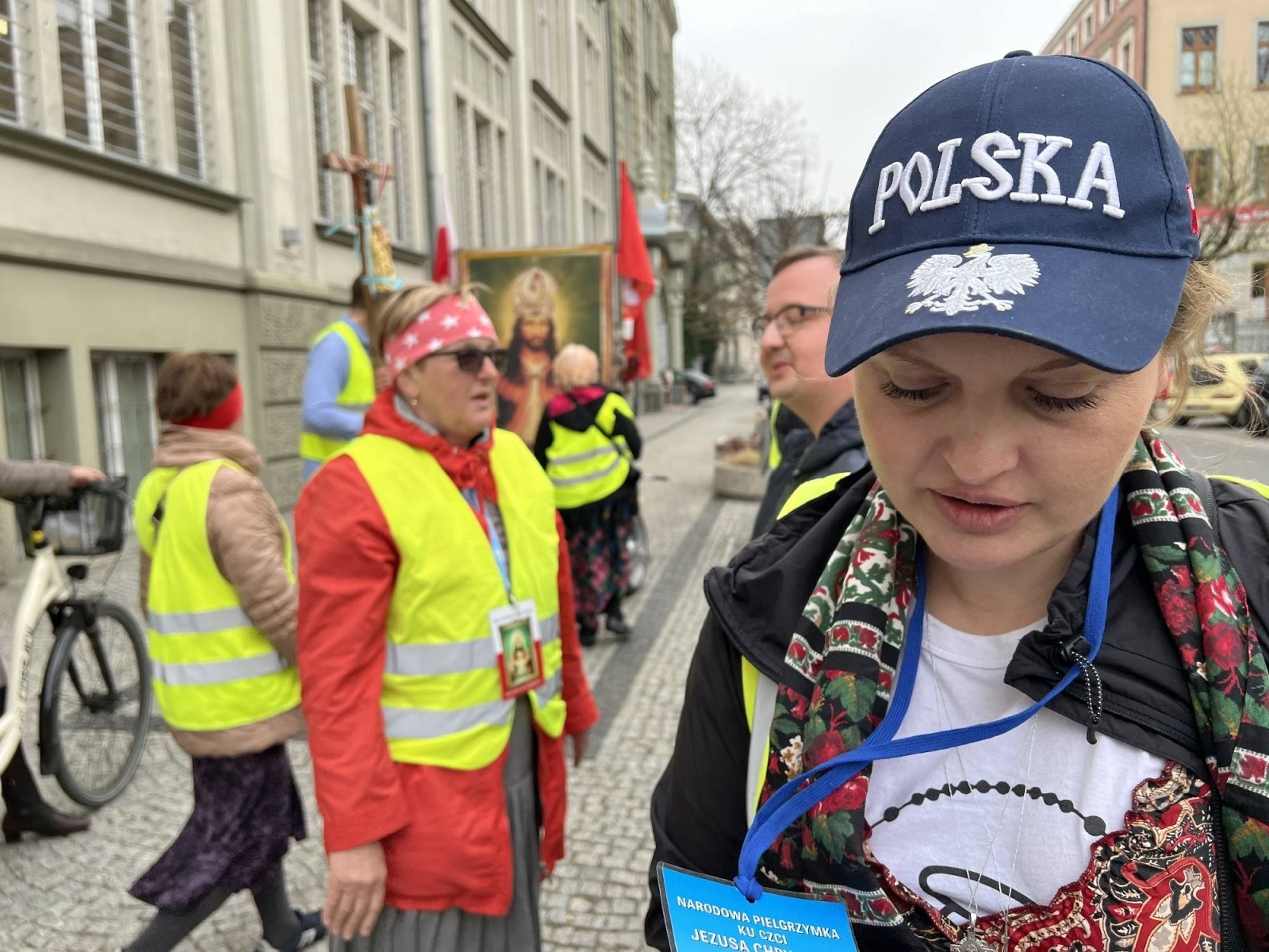 Zdjęcie w galerii na portalu naszraciborz.pl: Narodowa pielgrzymka ku czci Jezusa Chrystusa Króla Polski dotarła do Raciborza wiadomości z regionu
