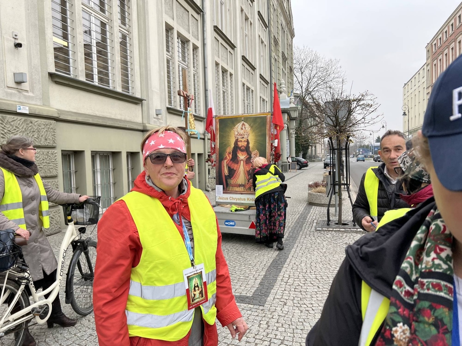 Zdjęcie w galerii na portalu naszraciborz.pl: Narodowa pielgrzymka ku czci Jezusa Chrystusa Króla Polski dotarła do Raciborza wiadomości z regionu