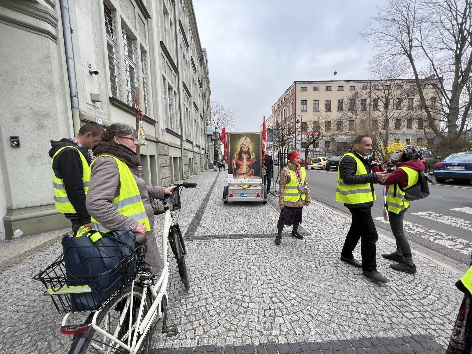 Zdjęcie w galerii na portalu naszraciborz.pl: Narodowa pielgrzymka ku czci Jezusa Chrystusa Króla Polski dotarła do Raciborza wiadomości z regionu