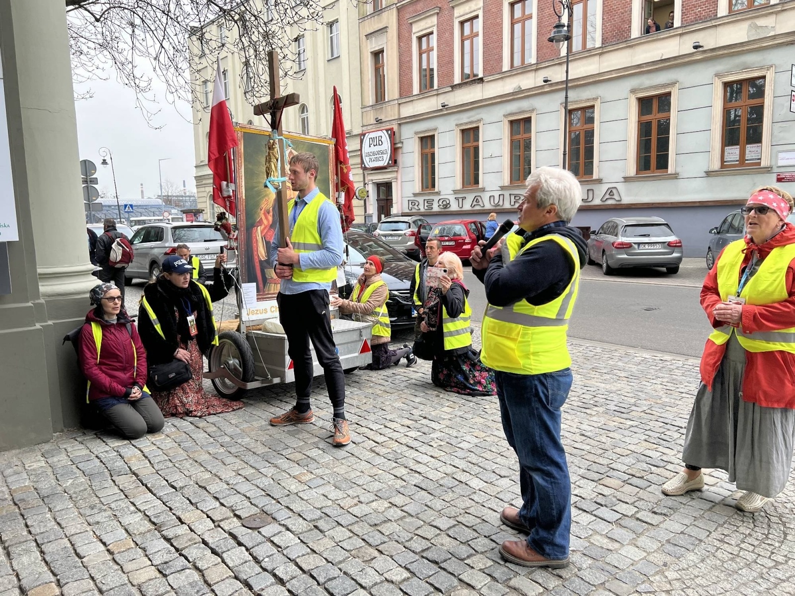 Zdjęcie w galerii na portalu naszraciborz.pl: Narodowa pielgrzymka ku czci Jezusa Chrystusa Króla Polski dotarła do Raciborza wiadomości z regionu