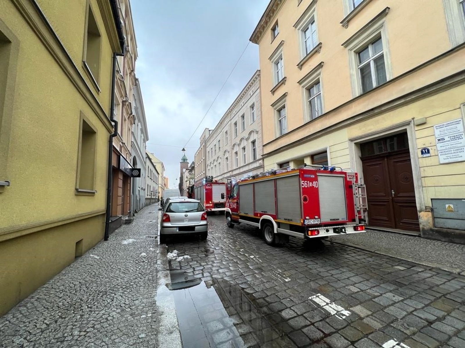 Zdjęcie w galerii na portalu naszraciborz.pl: Raport 998. Zasłabnięcie przy Chopina. Pomogli strażacy wiadomości z regionu