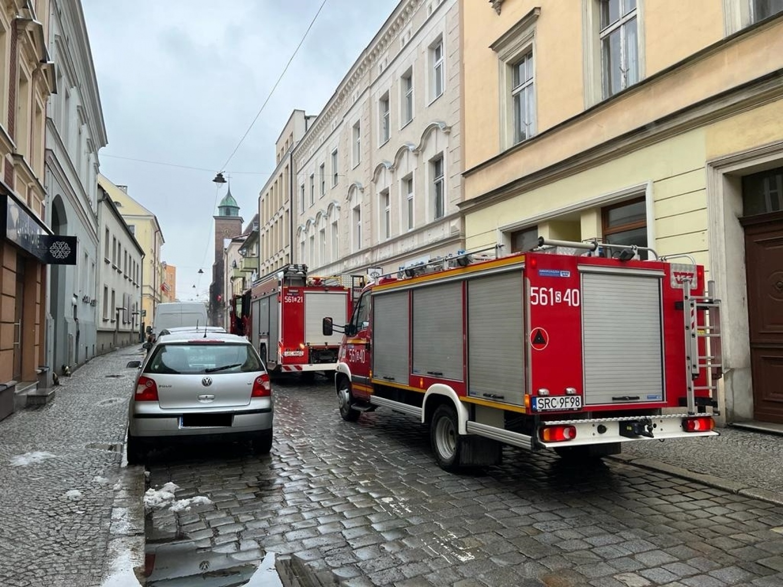 Zdjęcie w galerii na portalu naszraciborz.pl: Raport 998. Zasłabnięcie przy Chopina. Pomogli strażacy wiadomości z regionu