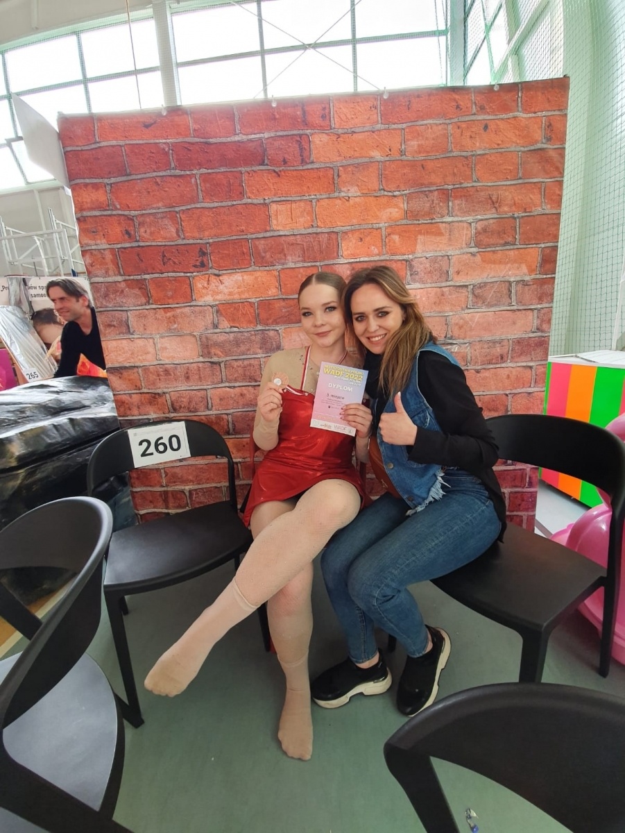 Zdjęcie w galerii na portalu naszraciborz.pl: Helena Nieckarz z brązem Tanecznych Mistrzostw Polski WADF wiadomości z regionu