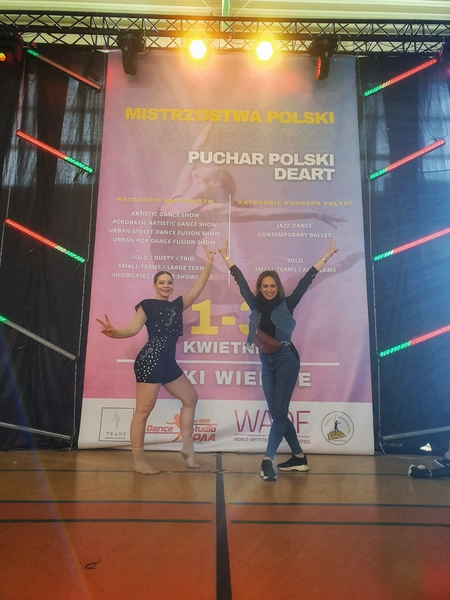 Zdjęcie w galerii na portalu naszraciborz.pl: Helena Nieckarz z brązem Tanecznych Mistrzostw Polski WADF wiadomości z regionu