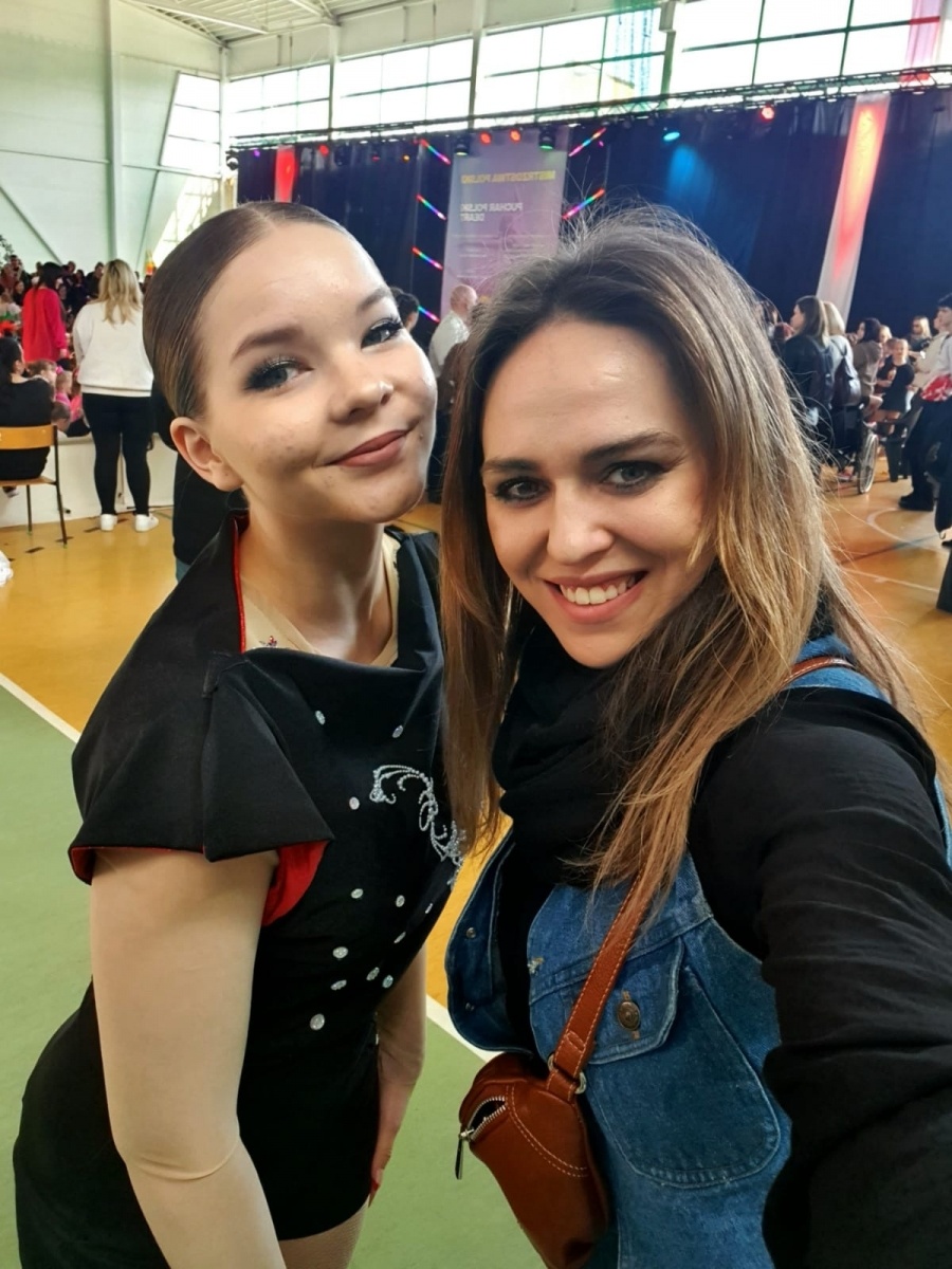 Zdjęcie w galerii na portalu naszraciborz.pl: Helena Nieckarz z brązem Tanecznych Mistrzostw Polski WADF wiadomości z regionu