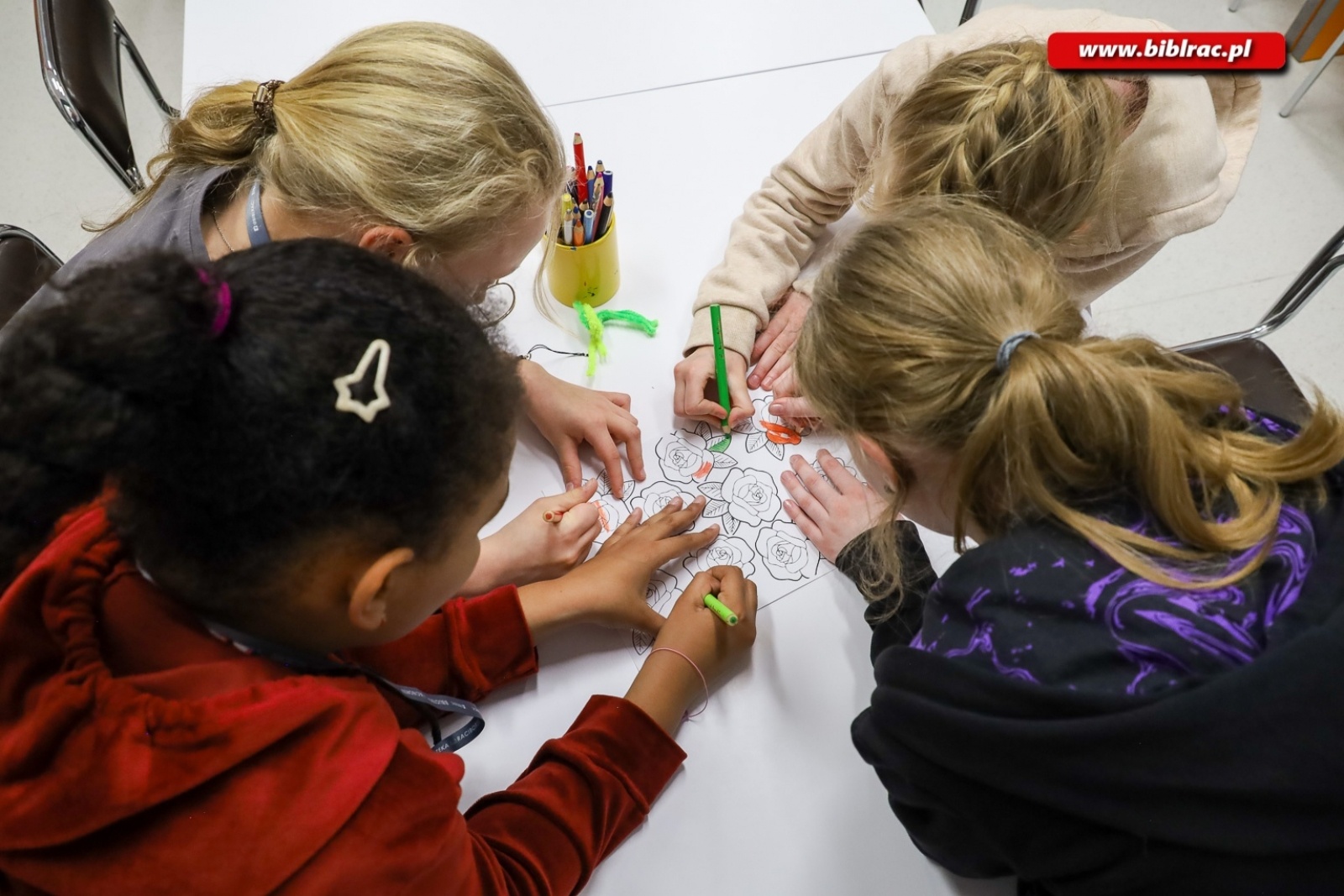 Zdjęcie w galerii na portalu naszraciborz.pl: 40 dzieci spędziło w książnicy noc w Krainie Czarów wiadomości z regionu