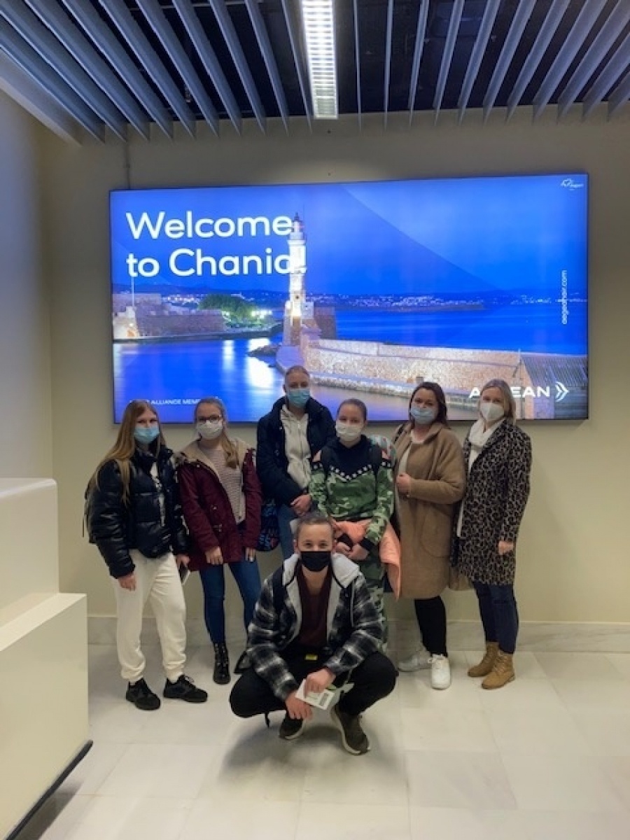 Zdjęcie w galerii na portalu naszraciborz.pl: Uczniowie z Bieńkowic debatują w Grecji wiadomości z regionu