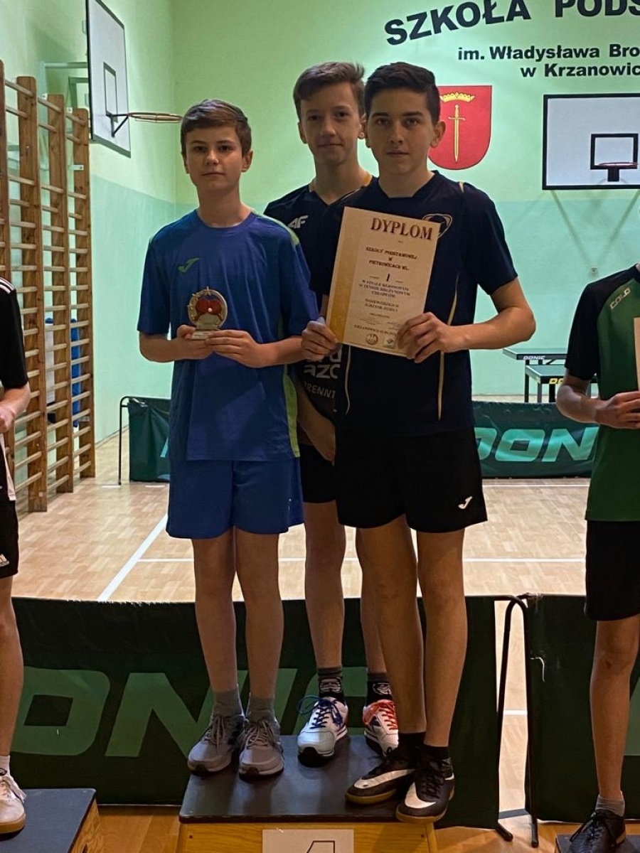Zdjęcie w galerii na portalu naszraciborz.pl: Finał rejonowy w tenisie stołowym. Pietrowice Wielkie najlepsze wiadomości z regionu