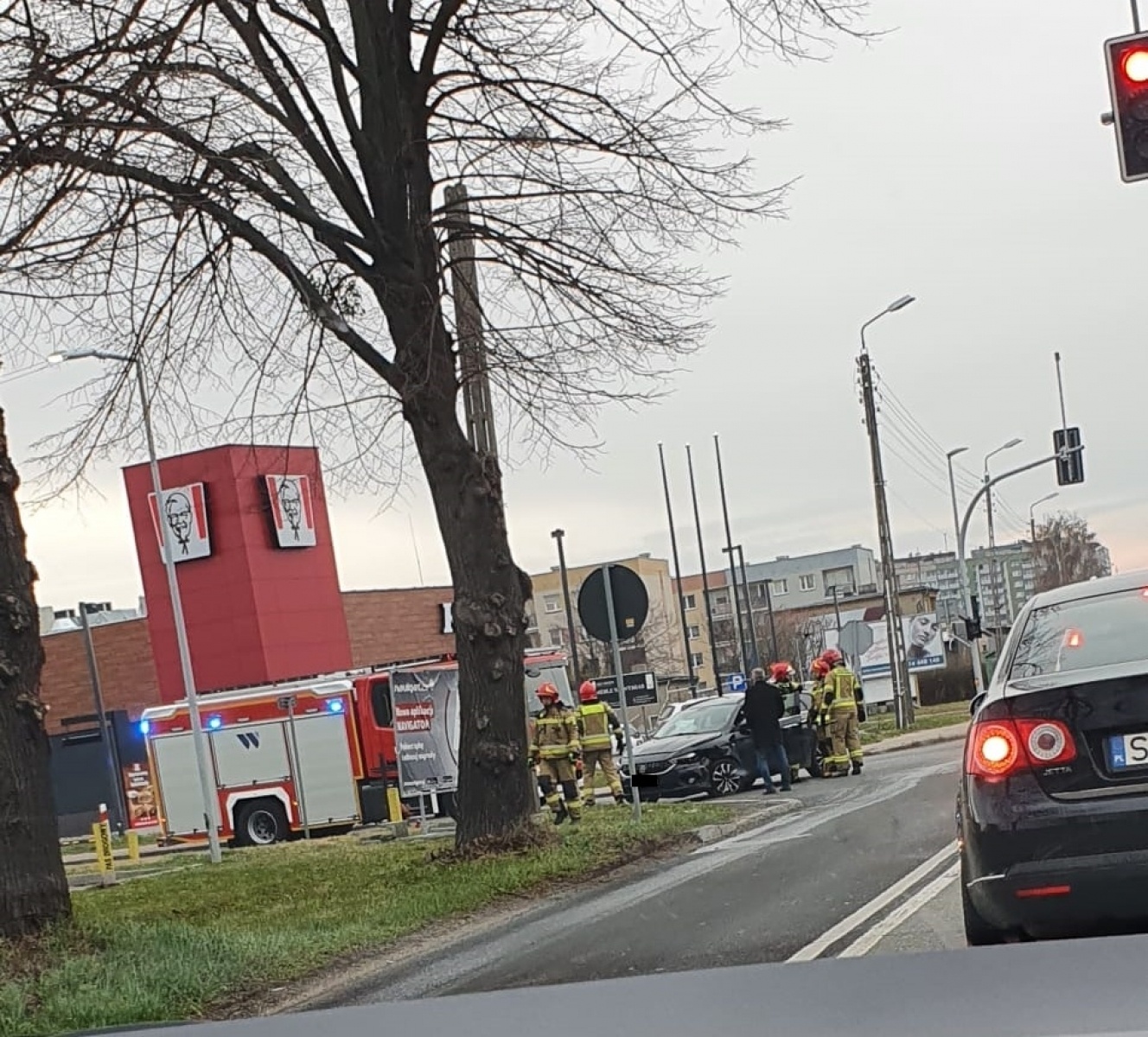 Zdjęcie w galerii na portalu naszraciborz.pl: Tak kończy się ignorowanie czerwonego światła wiadomości z regionu