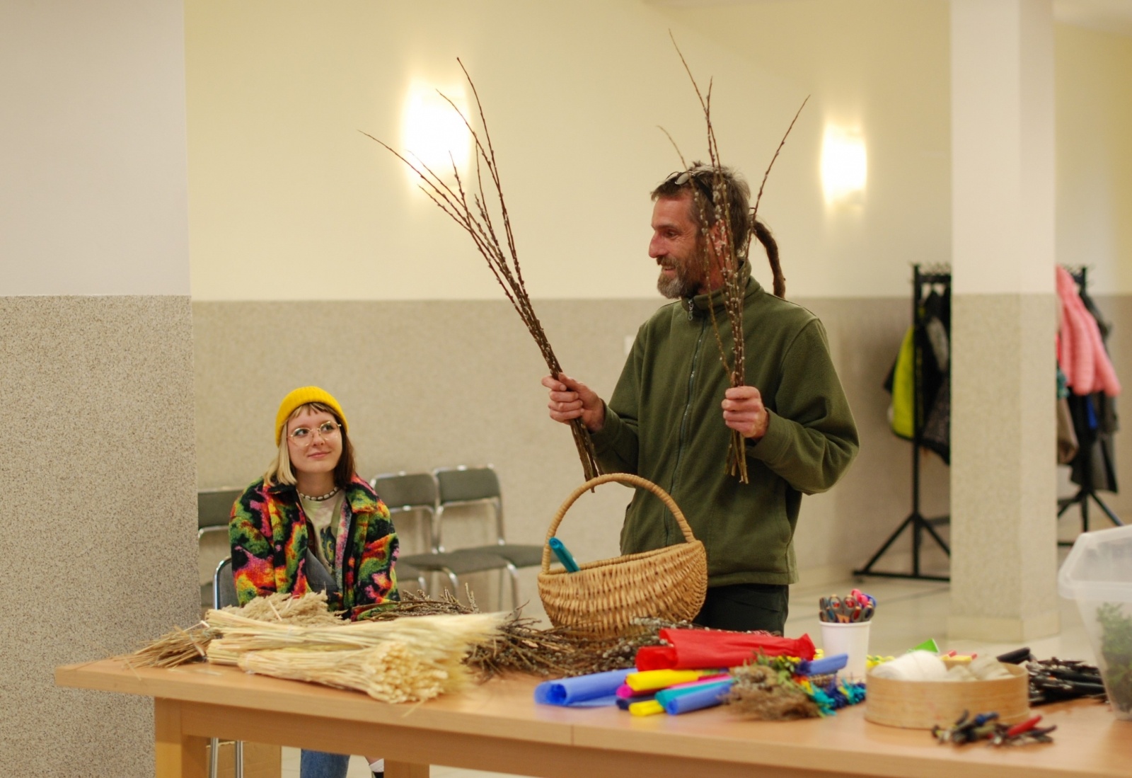 Zdjęcie w galerii na portalu naszraciborz.pl: Międzynarodowe warsztaty tworzenia palm wielkanocnych w Nędzy [FOTO] wiadomości z regionu