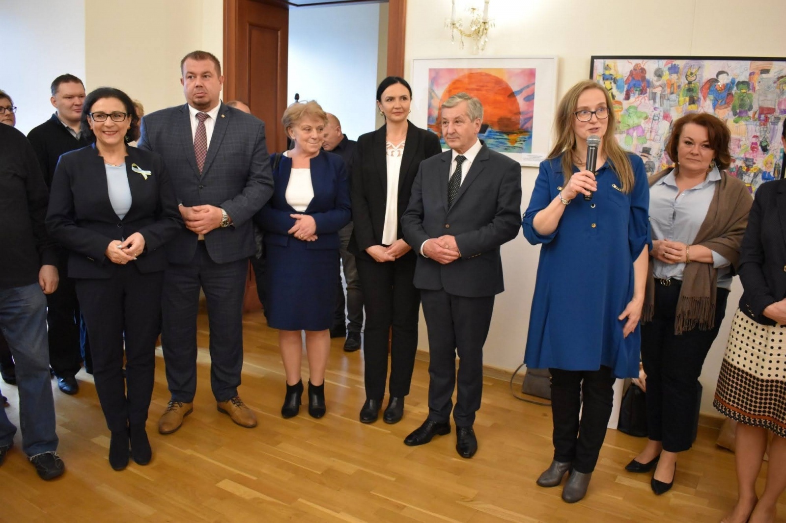 Zdjęcie w galerii na portalu naszraciborz.pl: To, co kocham - wernisaż wystawy na Zamku Piastowskim wiadomości z regionu