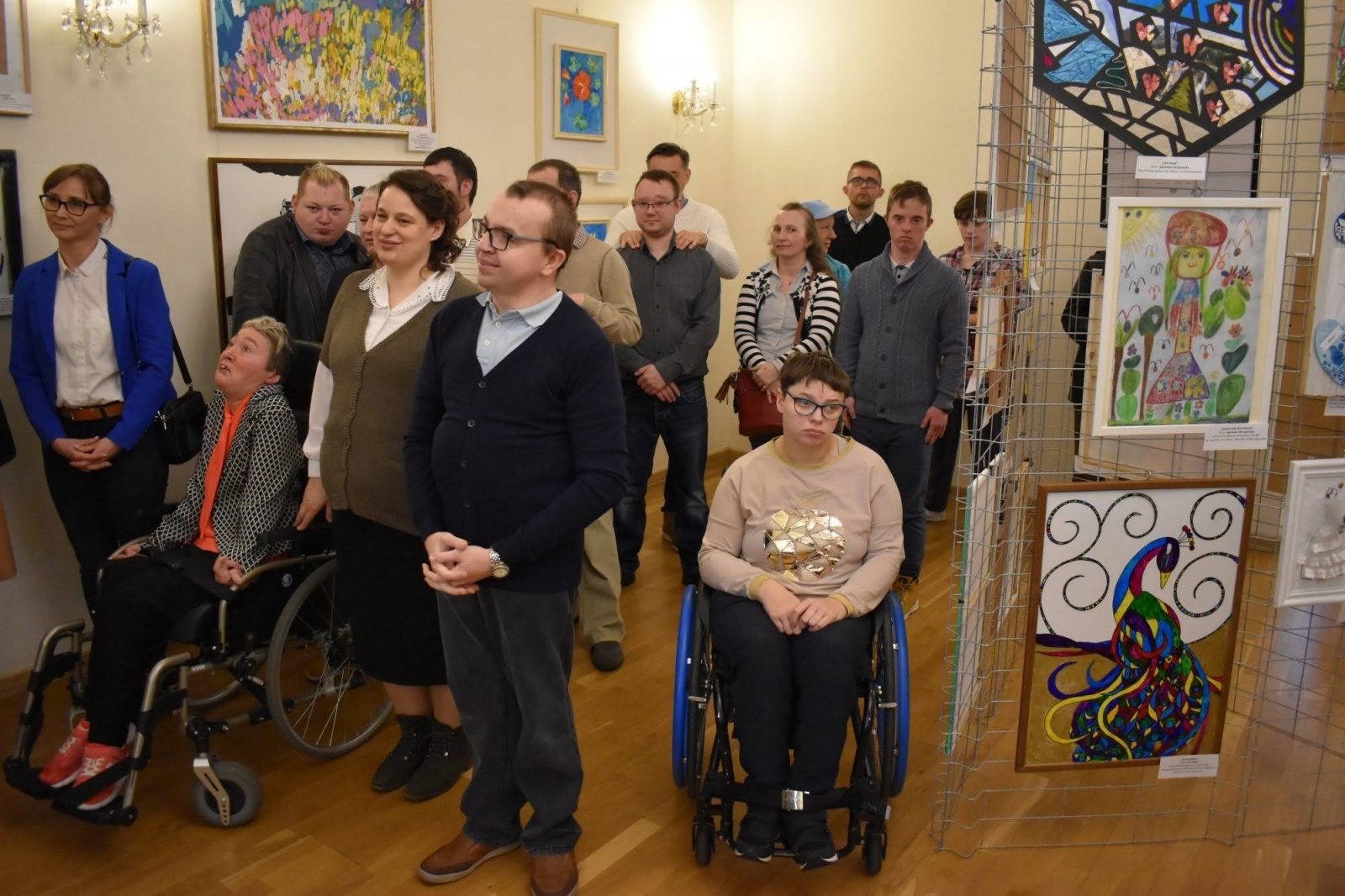 Zdjęcie w galerii na portalu naszraciborz.pl: To, co kocham - wernisaż wystawy na Zamku Piastowskim wiadomości z regionu